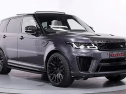 Grey Used 2021 Land Rover Range Rover Sport SVR SUV | £52,500 (Fair price)