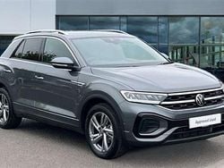 Indium grey metallic Used 2025 VW T-Roc R-line SUV | £28,103 (Fair price)