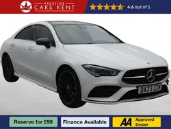 White Used 2023 Mercedes CLA220 AMG Line Premium Plus Sedan | £29,350 (Fair price)