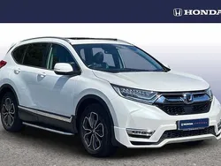 Platinum white p Used 2022 Honda CR-V EX SUV | £28,590 (Fair price)
