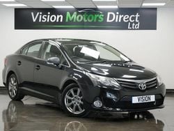 Black Used 2012 Toyota Avensis T4 Sedan | £3,480 (Fair price)