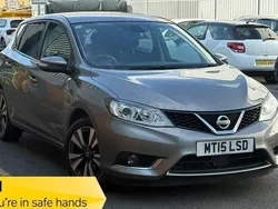 Grey Used 2015 Nissan Pulsar N-TEC Hatchback | £5,699 (Fair price)
