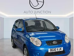 Blue Used 2010 Kia Picanto 2 Hatchback | £4,199 (Fair price)