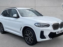 White Used 2022 BMW X3 M Sport SUV | £36,490 (Fair price)
