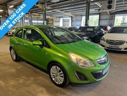 Green Used 2013 Vauxhall Corsa Hatchback | £3,190 (Good price)