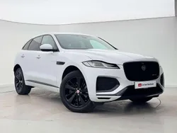 White Used 2021 Jaguar F-Pace R-Dynamic SUV | £29,399 (Fair price)