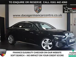 Black Used 2021 Audi A3 S-Line Sedan | £19,470 (Fair price)