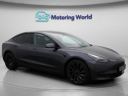 Grey Used 2022 Tesla Model 3 Performance Sedan | £26,900 (A bit pricey)