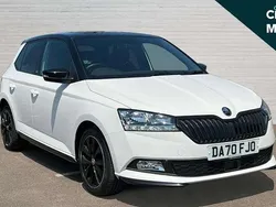 White Used 2020 Skoda Fabia Monte Carlo Hatchback | £12,750 (Fair price)
