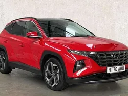 Red Used 2021 Hyundai Tucson Ultimate SUV | £22,881 (Fair price)