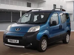 Blue Used 2010 Peugeot Bipper Outdoor MPV | £4,295 (Fair price)