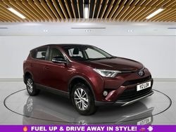 Red Used 2017 Toyota RAV4 Business Edition SUV | £14,149 (Fair price)