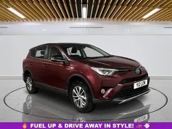 Red Used 2017 Toyota RAV4 Business Edition SUV | £14,149 (Fair price)