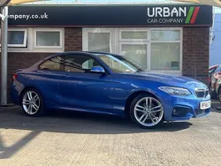 Estoril blue Used 2016 BMW 218 M Sport Coupe | £10,450 (Fair price)