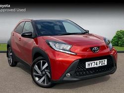 Chili red bitone Used 2024 Toyota Aygo Style Hatchback | £14,363 (Fair price)