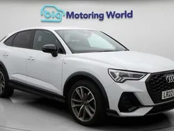 White Used 2022 Audi Q3 Sportback Black Edition SUV | £29,500 (Fair price)