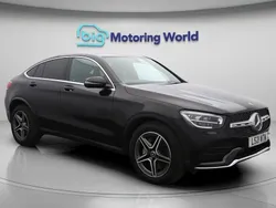 Black Used 2021 Mercedes GLC220 AMG line Coupe | £30,400 (Fair price)