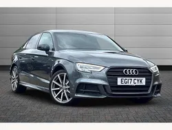 Grey Used 2017 Audi A3 Black Edition Sedan | £15,395 (Fair price)
