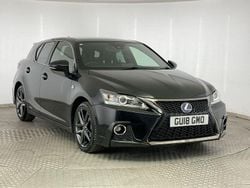 Black Used 2018 Lexus CT200h Sport Line Hatchback | £14,395 (Fair price)