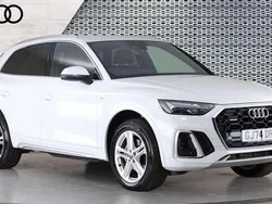 White Used 2024 Audi Q5 S-Line SUV | £36,490 (Fair price)
