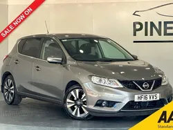 Grey Used 2016 Nissan Pulsar N-TEC Hatchback | £6,799 (Fair price)