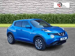 Blue Used 2018 Nissan Juke Tekna SUV | £10,595 (Fair price)