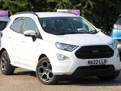 White Used 2022 Ford Ecosport ST-Line SUV | £13,480 (Fair price)