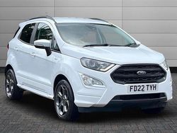 Frozen white Used 2022 Ford Ecosport ST-Line SUV | £12,500 (Fair price)