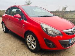 Red Used 2014 Vauxhall Corsa Excite Hatchback | £4,695 (Fair price)