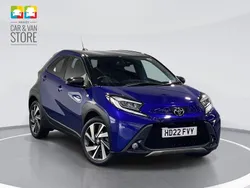 Blue Used 2022 Toyota Aygo Hatchback | £12,499 (Fair price)
