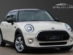 White Used 2018 Mini Cooper Hatch Hatchback | £8,989 (Fair price)