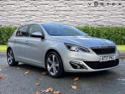 Silver Used 2017 Peugeot 308 Allure Hatchback | £4,345 (Good price)