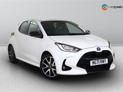 White Used 2022 Toyota Yaris Hatchback | £14,993 (Fair price)