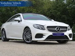 White Used 2018 Mercedes E300 AMG Line Premium Coupe | £22,489 (Good price)