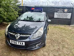 Blue Used 2010 Vauxhall Corsa SRi Hatchback | £2,199 (Fair price)