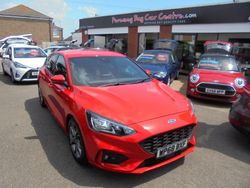 Red Used 2018 Ford Focus ST-Line Hatchback | £11,995 (A bit pricey)