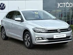 Silver Used 2021 VW Polo Match Hatchback | £14,130 (Fair price)