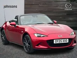Red Used 2025 Mazda MX5 Exclusive-Line Cabriolet | £29,890 (Expensive)