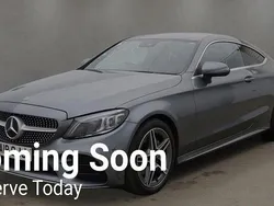 Grey Used 2019 Mercedes C220 AMG Line Premium Coupe | £17,990 (Good price)