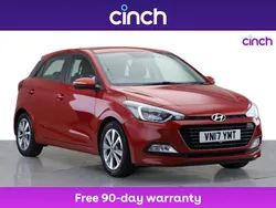 Red Used 2017 Hyundai i20 Edition Hatchback | £8,799 (Fair price)