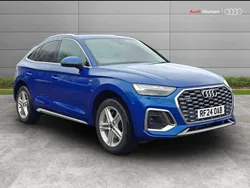 Blue Used 2024 Audi Q5 Sportback S-Line SUV | £39,190 (Super price)