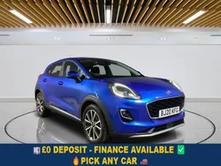 Blue Used 2020 Ford Puma Titanium SUV | £12,849 (Good price)