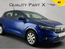 Blue Used 2021 Dacia Sandero Comfort Hatchback | £9,699 (Good price)