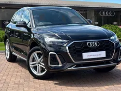 Black Used 2022 Audi Q5 S-Line SUV | £31,790 (Good price)