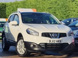 White Used 2012 Nissan Qashqai N-TEC SUV | £6,995