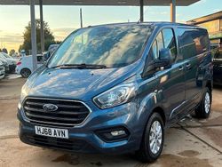 Blue Used 2018 Ford Transit Custom Limited Van | £9,950 (Super price)