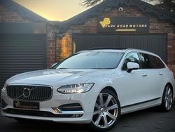 White Used 2017 Volvo V90 Inscription Estate | £14,695 (Fair price)