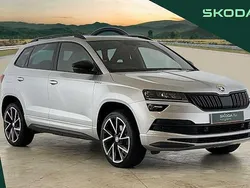 Silver Used 2022 Skoda Karoq SportLine SUV | £22,390 (Good price)