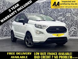 White Used 2019 Ford Ecosport ST-Line SUV | £11,695 (Fair price)