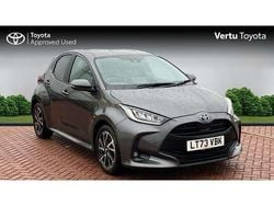 Grey Used 2023 Toyota Yaris Hybrid Design Hatchback | £17,302 (Fair price)